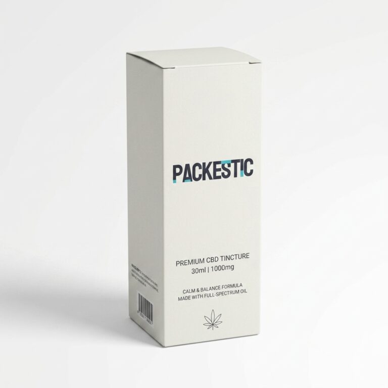Custom CBD Tincture Boxes