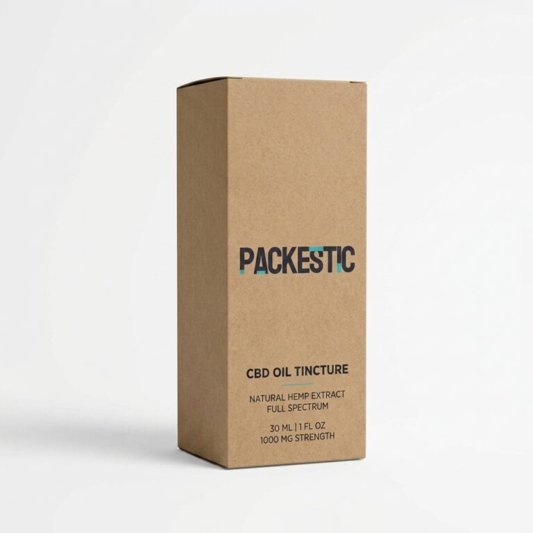 Kraft CBD tincture box
